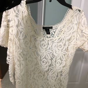Sheer Lace shirt